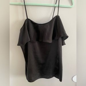 Spaghetti strapped formal top